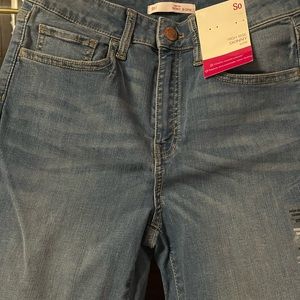 SO brand high waist skinny jeans junior size 9 brand new with tags